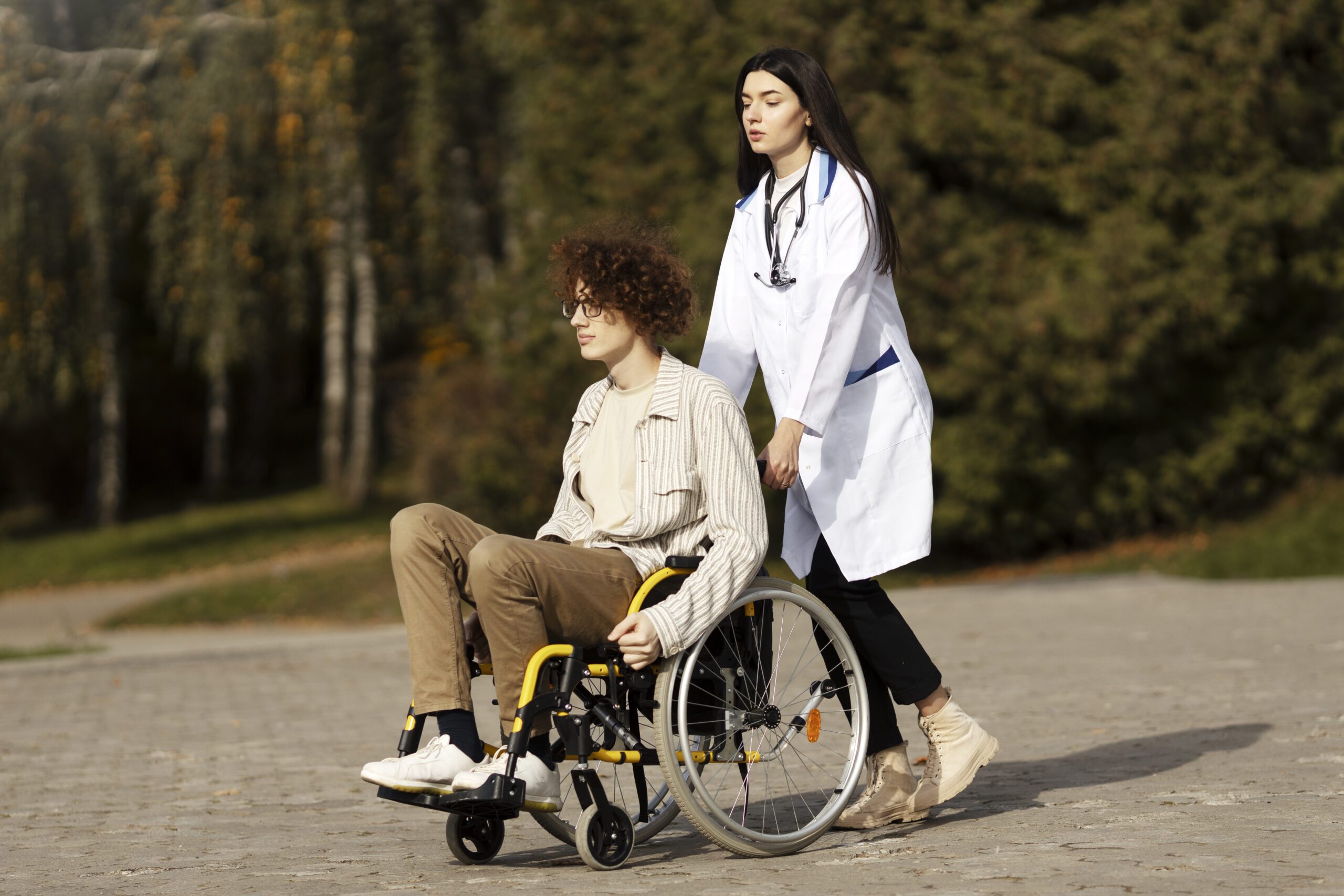 attractive young nurse is transporting a patient 2023 03 01 22 28 33 utc scaled